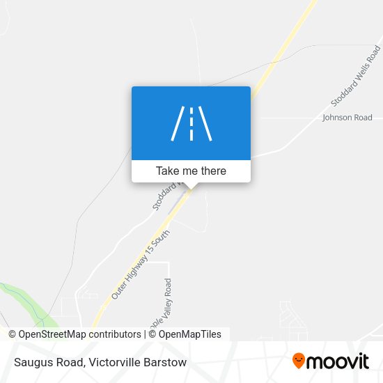 Mapa de Saugus Road
