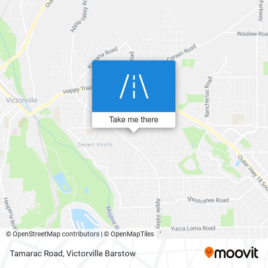 Tamarac Road map