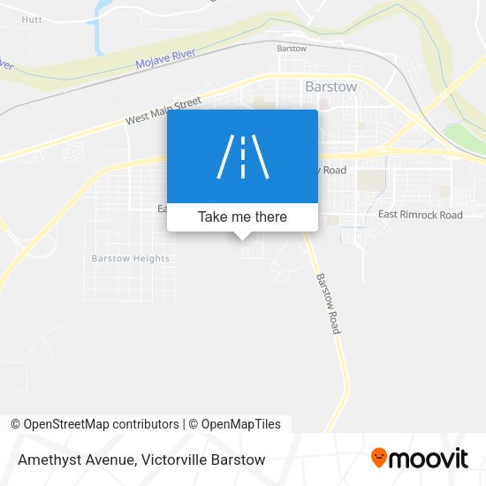 Mapa de Amethyst Avenue