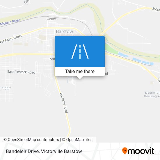 Bandeleir Drive map