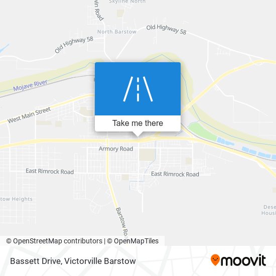 Bassett Drive map