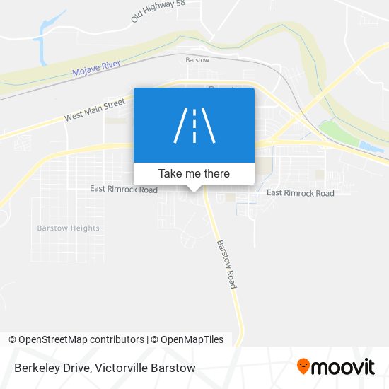 Mapa de Berkeley Drive