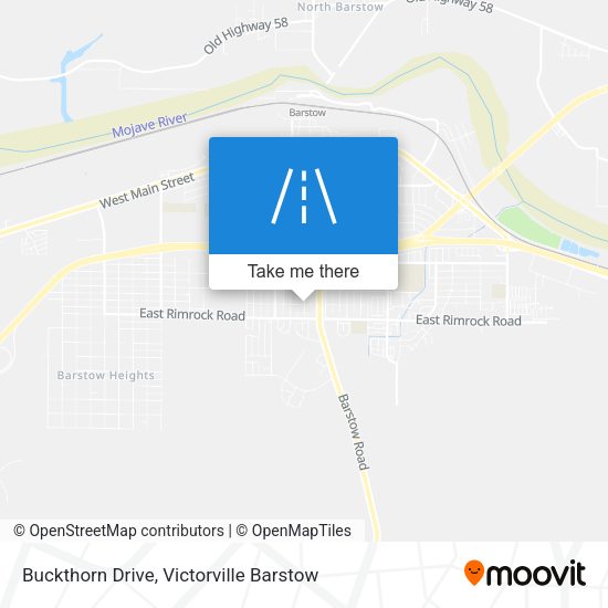 Mapa de Buckthorn Drive