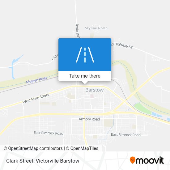 Clark Street map