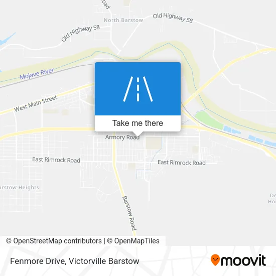 Fenmore Drive map