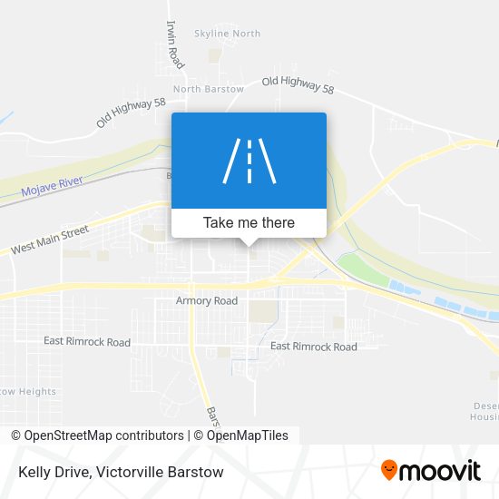 Kelly Drive map