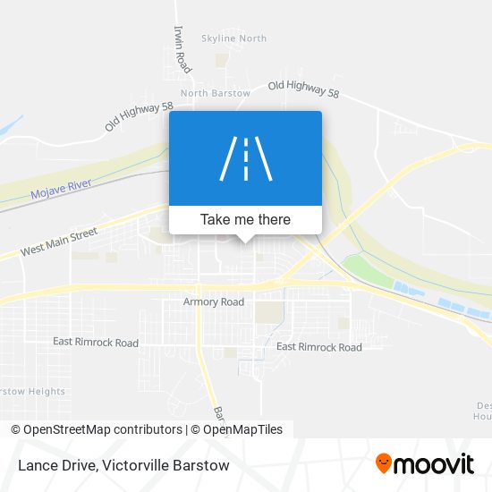 Mapa de Lance Drive