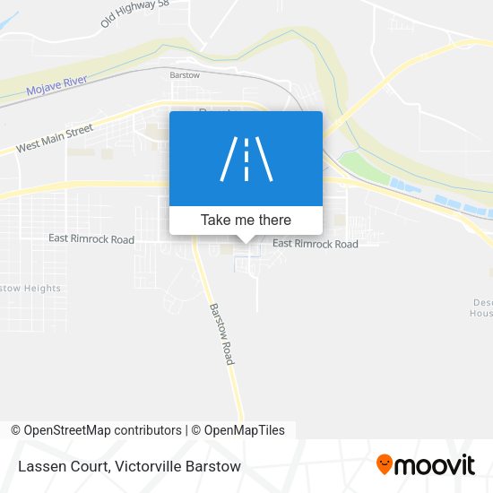Lassen Court map