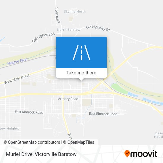 Muriel Drive map