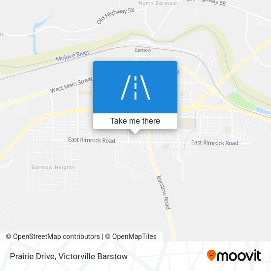 Prairie Drive map