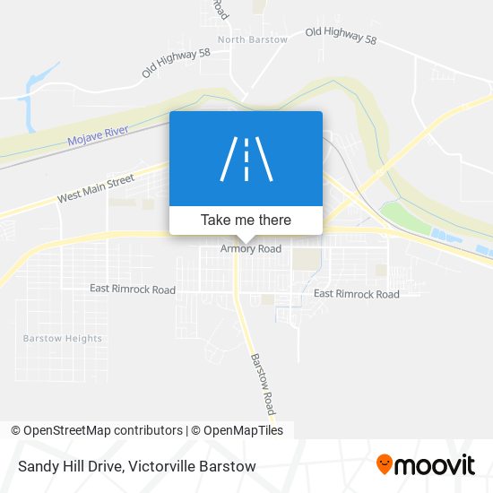 Mapa de Sandy Hill Drive