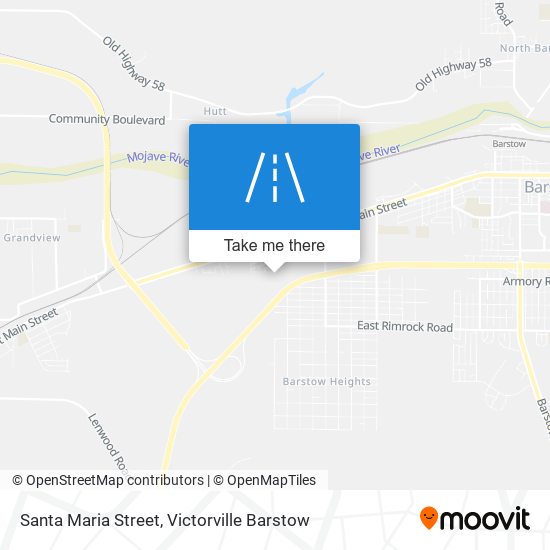 Santa Maria Street map