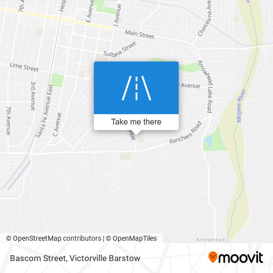 Bascom Street map