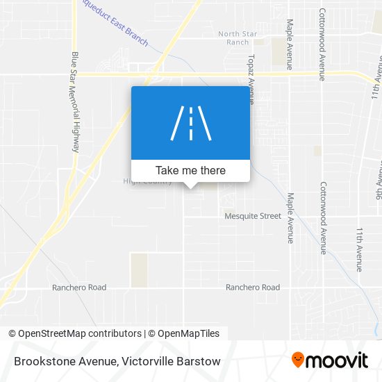 Brookstone Avenue map