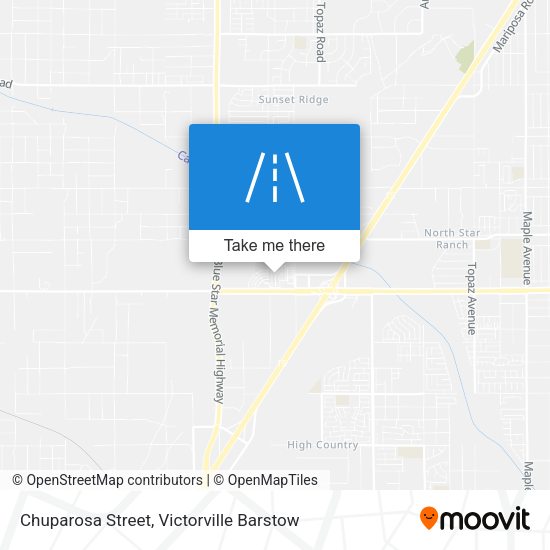 Mapa de Chuparosa Street