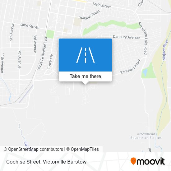 Mapa de Cochise Street