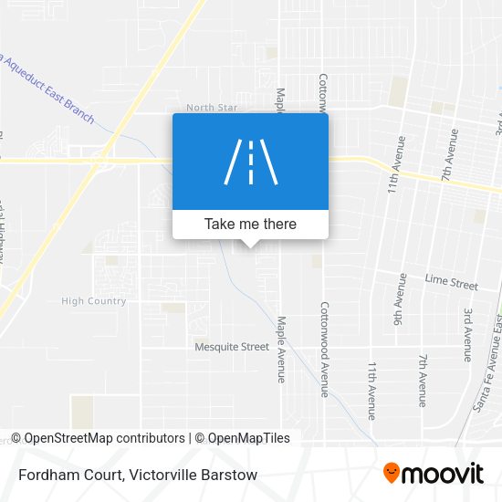 Fordham Court map