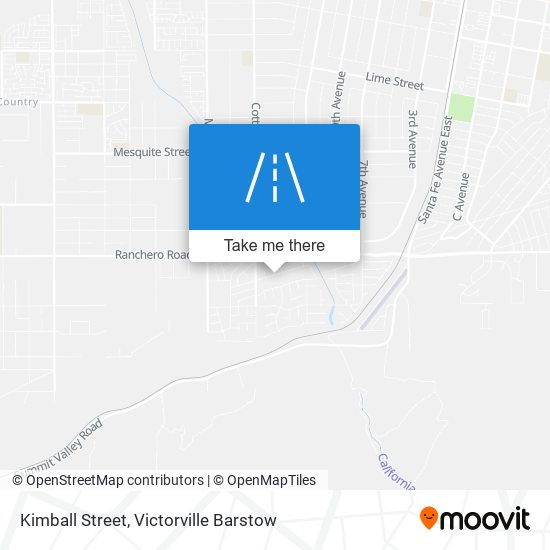Mapa de Kimball Street