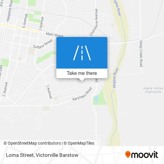 Loma Street map