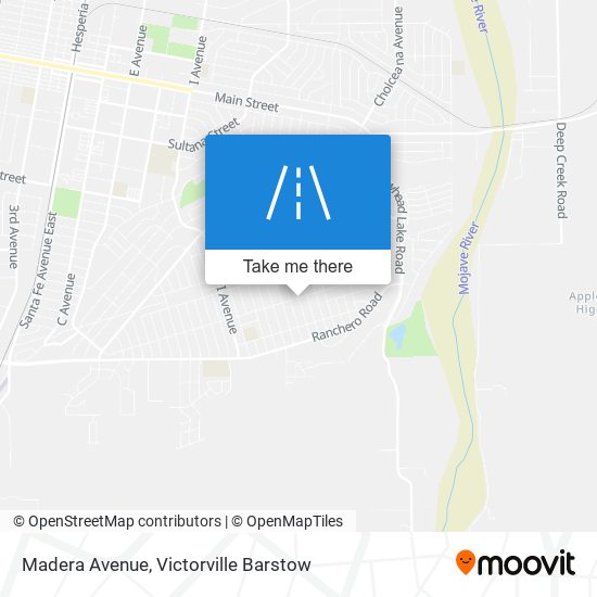 Mapa de Madera Avenue