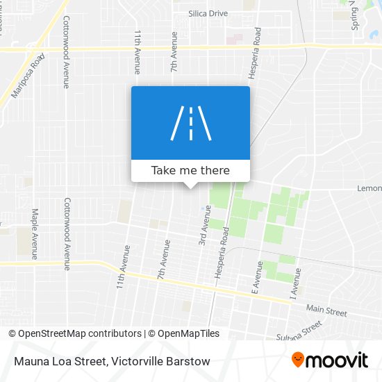 Mapa de Mauna Loa Street