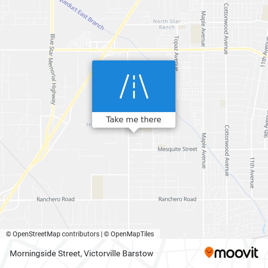 Mapa de Morningside Street