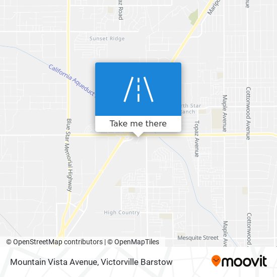 Mapa de Mountain Vista Avenue