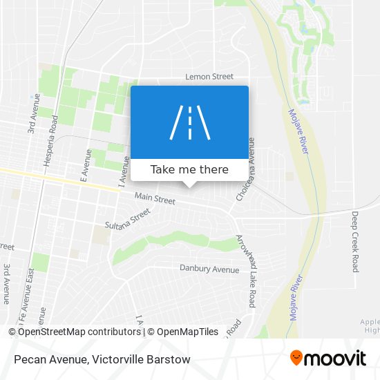 Mapa de Pecan Avenue