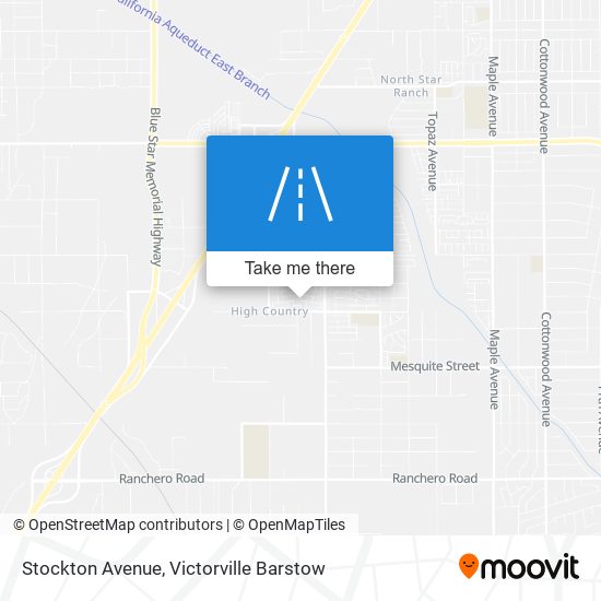 Mapa de Stockton Avenue