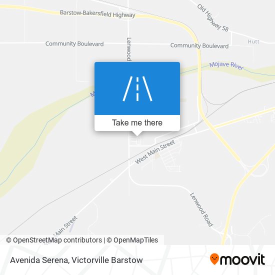 Avenida Serena map