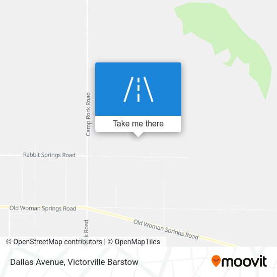Mapa de Dallas Avenue