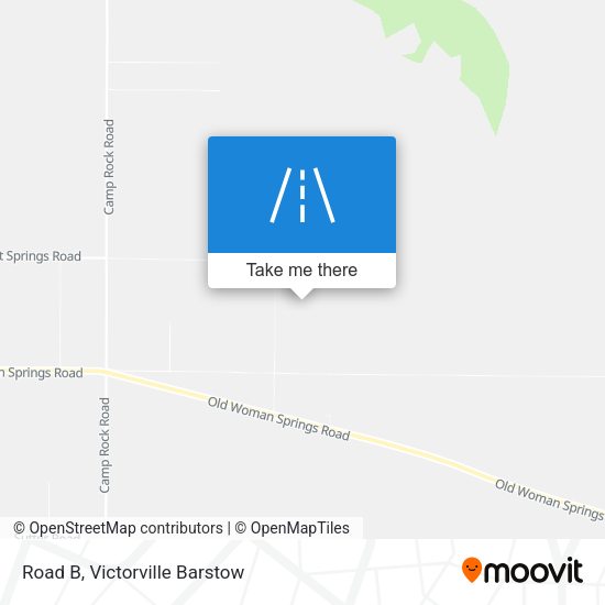 Road B map