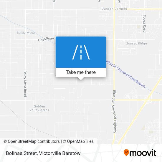 Mapa de Bolinas Street