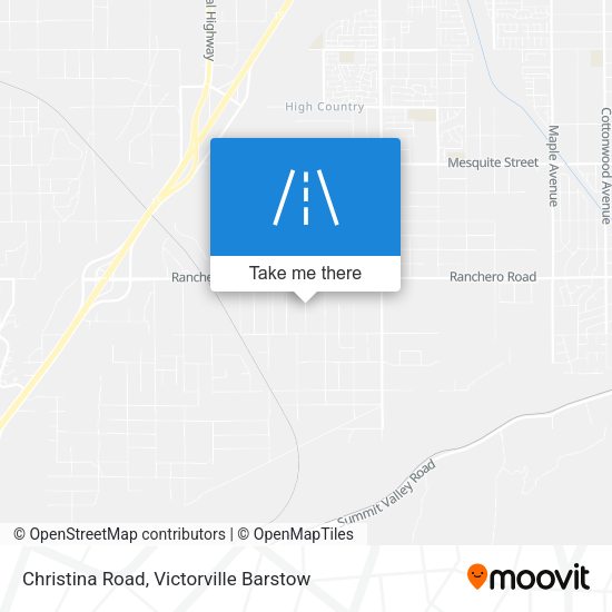 Mapa de Christina Road
