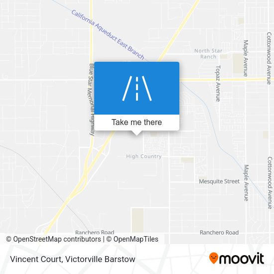 Mapa de Vincent Court