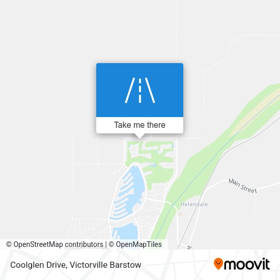 Coolglen Drive map