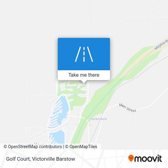Golf Court map