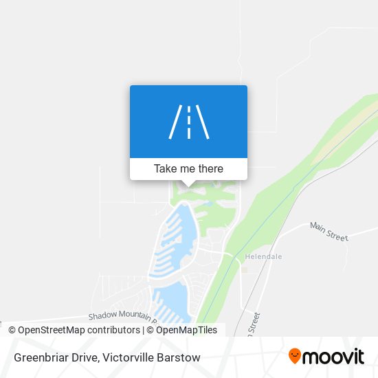 Mapa de Greenbriar Drive