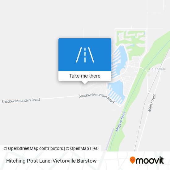 Mapa de Hitching Post Lane