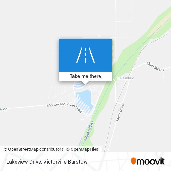 Mapa de Lakeview Drive
