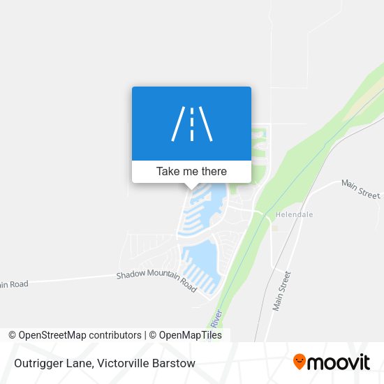 Outrigger Lane map