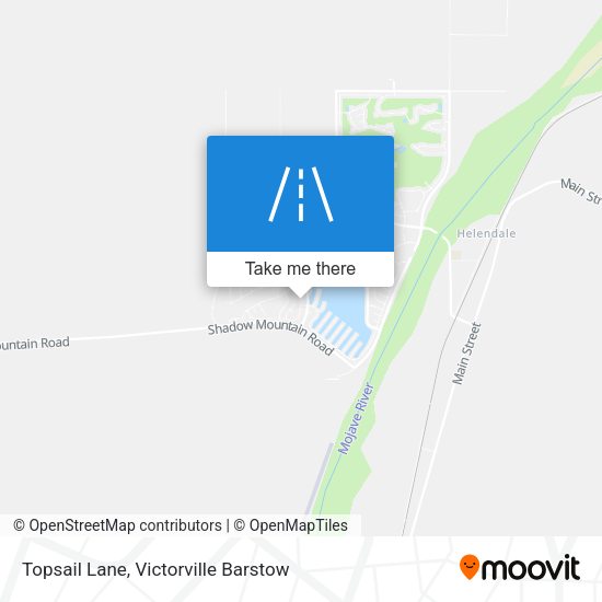 Topsail Lane map