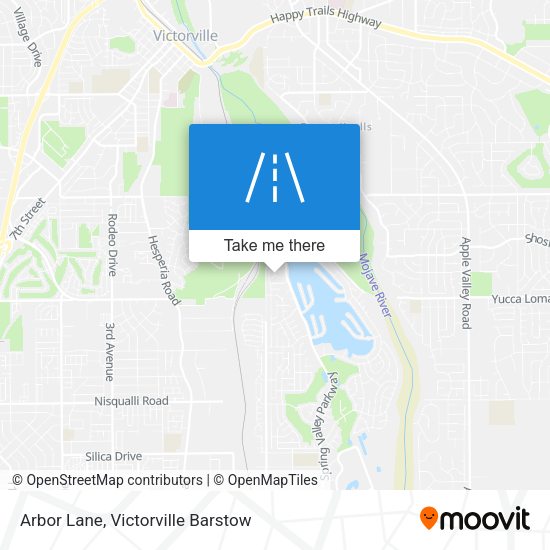 Arbor Lane map