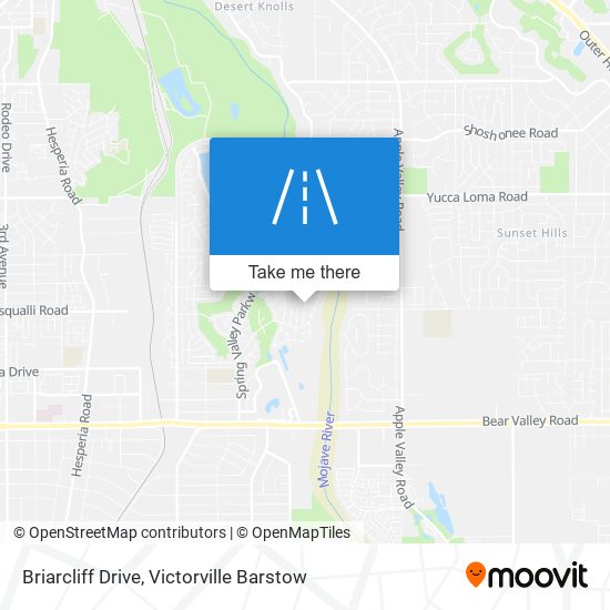 Mapa de Briarcliff Drive