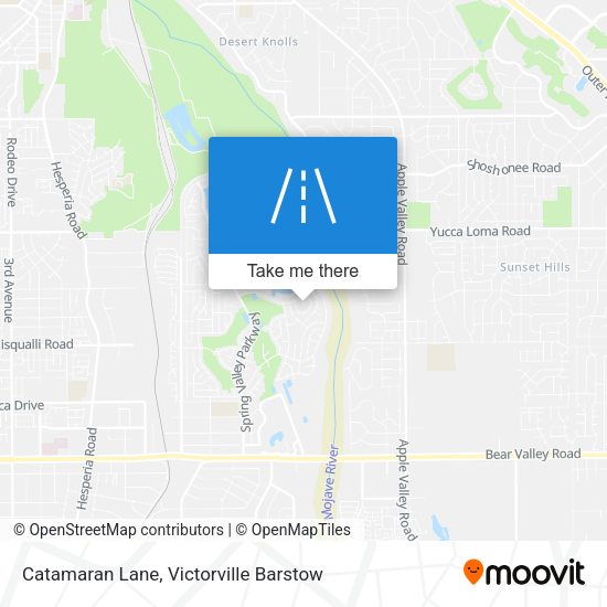 Mapa de Catamaran Lane