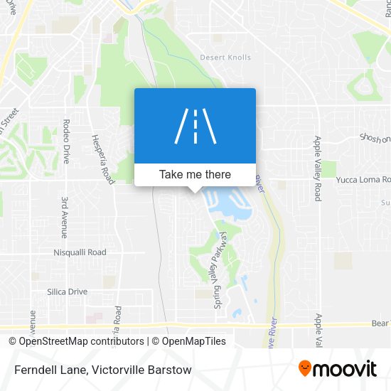 Ferndell Lane map
