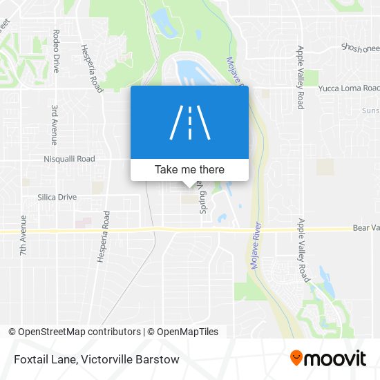 Foxtail Lane map