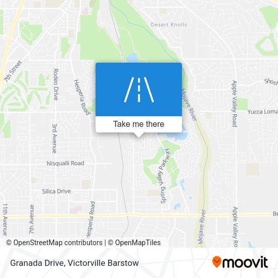 Granada Drive map
