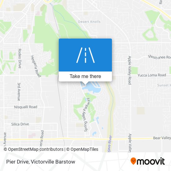 Mapa de Pier Drive