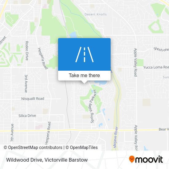 Wildwood Drive map